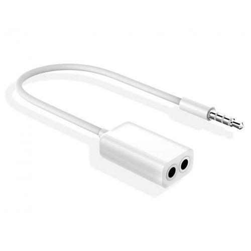 3.5mm 4-Pole Stereo Audio Y Cable 1M/2F