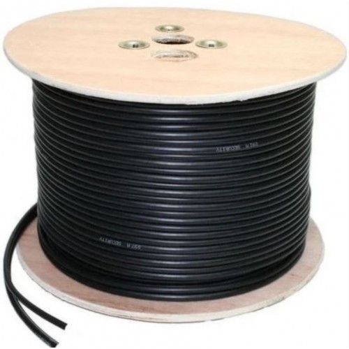 Cat6 Network Cable 1000FT Black for Outdoor FT4 direct burial