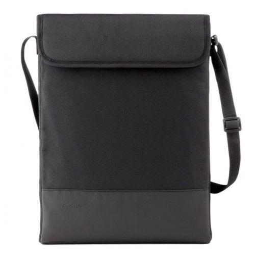 Belkin Protective Laptop Sleeve with Shoulder Strap for 14''-15'', Black