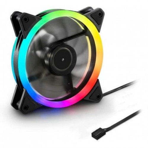 140mmX140mm RGB LED Light Fan (Case)
