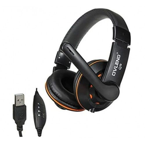 OVLENG Q5 USB Headphones with Mic
