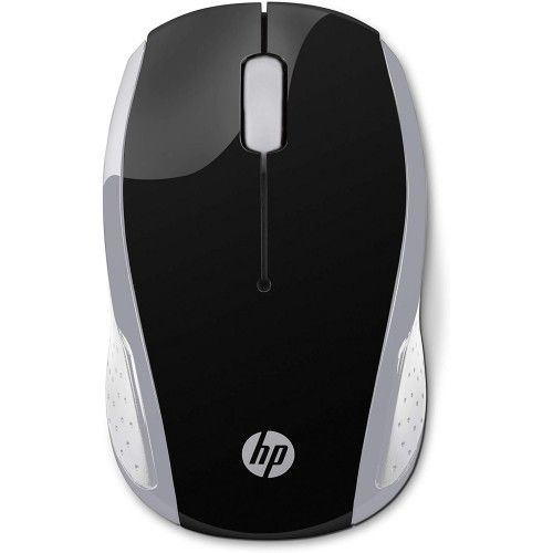 HP 200 Wireless Mouse, Pike Silver, New
