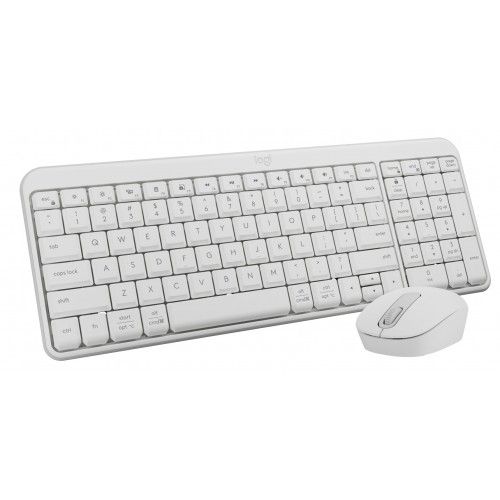 Logitech MK250 Compact Bluetooth Wireless Mouse & Keyboard - Off-White