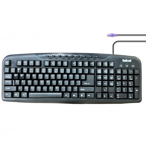 PS2 Keyboard, Black