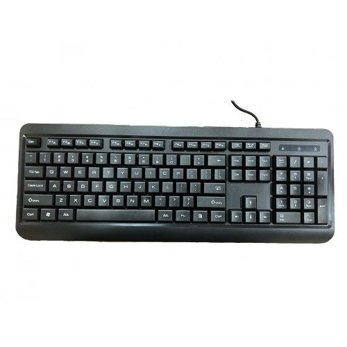 TOP Sync K200 USB Keyboard, Black, New
