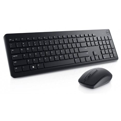 Dell KM3322W Wireless Keyboard and Mouse, Black, New