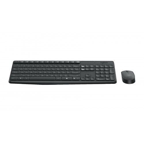 Logitech MK235 Wireless Keyboard & Mouse Combo - English