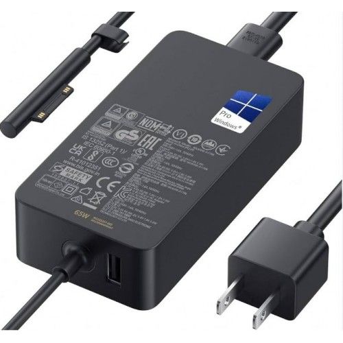 (Used Original) 60W/65W 15V 4A for Microsoft Surface Pro 3/4/5/6/7/X, used, 30 days warranty