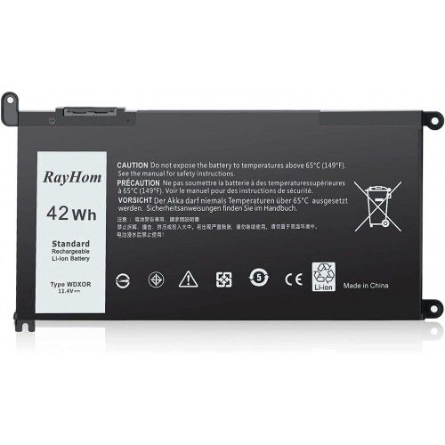 DE308 Battery for Dell Inspiron 13(5368) 14(7460) 15(5567) 17(5765) WDX0R