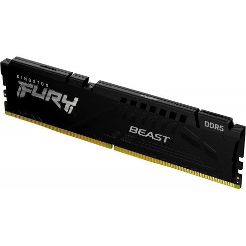 Kingston KF556C36BBE-16 Fury 16GB DDR5 5600mhz CL36 Desktop Memory, Black, w/heatsink