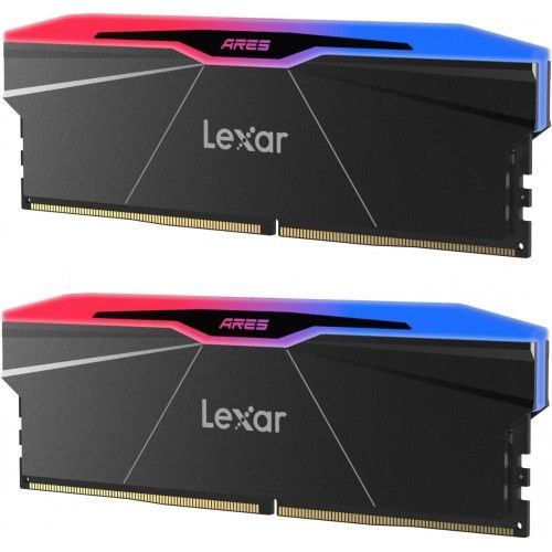 Lexar ARES RGB(Black)DDR5 32GB 6000MHz CL30 (16GBx2) UDIMM Desktop Memory