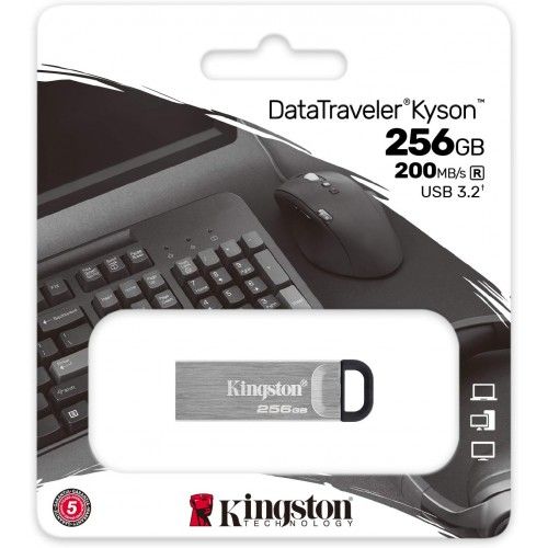 Kingston USB 3.2 Flash Drive DTKN/256GB (Metal)