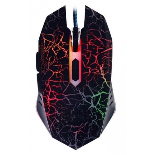 Crack Pattern USB Gaming Mouse