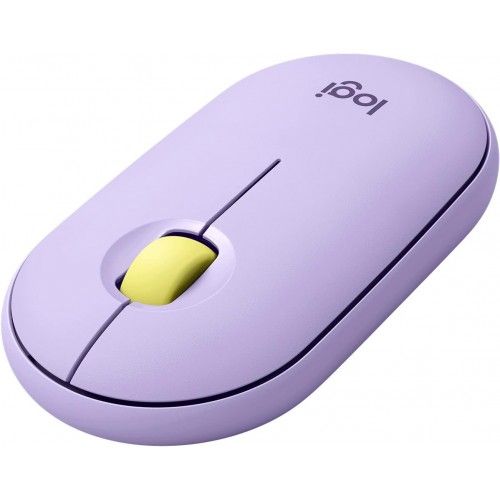 (Poly bag Refurb) Logitech M350 Wireless Mouse, Purple/Lavender, 30 Days Warrant