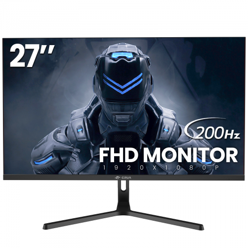 CRUA CR270C 27" FHD 200Hz 1920*1080, DP & HDMi, VESA, Monitor, Flat