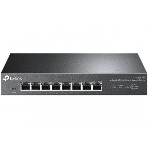 TP-Link Switch TL-SG108-M2 8-Port 2.5G Multi-Gigabit Desktop Switch Retail (New)
