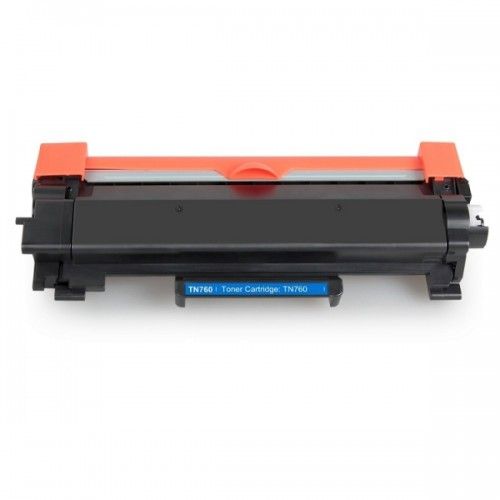 TN760 Compatible Black Toner Cartridge High Yield - With Chip