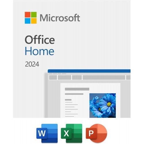 Microsoft Office Home 2024 (1-User License, Product Key Code), EP2-06820, Retail Box