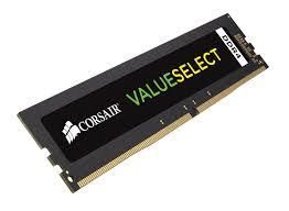 CORSAIR ValueSelect 16GB (1x16GB) DDR4 2400MHz CL16 Desktop Memory Kit (CMV16GX4M1A2400C16)