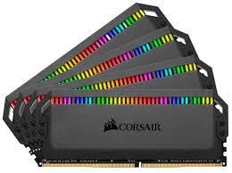 CORSAIR Dominator Platinum RGB 32GB (4x8GB) DDR4 3600MHz CL18 1.35V Desktop Memory Kit (CMT32GX4M4C3600C18)