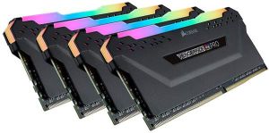 CORSAIR Vengeance RGB Pro 32GB (4x8GB) DDR4 3600MHz CL18 Black Desktop Memory Kit (CMW32GX4M4D3600C18)