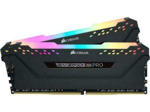 CORSAIR Vengeance RGB Pro 64GB (2x32GB) DDR4 3200MHz CL16 Black 1.35V Memory Kit(CMW64GX4M2E3200C16)