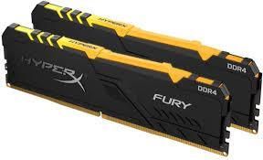 Kingston HyperX FURY RGB 16GB (2x8GB) DDR4 4000MHz CL19 DIMM(HX440C19PB4AK2/16)