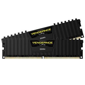 CORSAIR Vengeance LPX 16GB (2x8GB) DDR4 2400MHz CL16 Black Desktop Memory Kit (CMK16GX4M2A2400C16)