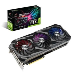 ASUS ROG Strix GeForce RTX 3070 Ti OC Edition 8GB GDDR6X 1875 MHz Boost 19 Gbps HDMI2.1 DP1.4a ROG-STRIX-RTX3070TI-O8G-GAMING