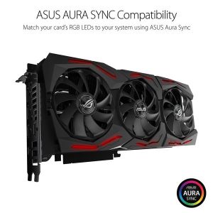 ASUS ROG STRIX GeForce RTX 2080 Ti Overclocked O11G Triple Fan GDDR6 |1350 MHz Base/ 1665 MHz Boost  14000 MHz Memory | PCI-E 3.0  2x HDMI 2.0b  2x DP1.4  USB Type-C | ROG-STRIX-RTX2080TI-O11G-GAMING(Open Box)