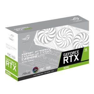 ASUS ROG STRIX GeForce RTX 3090 WHITE  24GB GDDR6X | PCIe 4.0 DP HDMI ROG-STRIX-RTX3090-O24G-WHITE