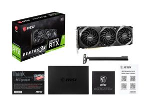 MSI GeForce RTX 3090 VENTUS 3X 24G OC 24GB GDDR6X | Boost 1725 MHz PCIe 4.0 DP HDMI