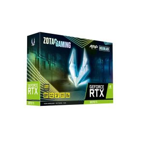 ZOTAC GAMING GEFORCE RTX 3070 Ti AMP HOLO 8GB GDDR6X  256 bit  1830/19000  HDCP  Three DP  HDMI  Permium Pack ZT-A30710F-10P