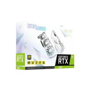 ZOTAC GAMING GEFORCE RTX 3080 TRINITY OC LHR WHITE ED 10GB GDDR6X  320 bit  1740/19000  HDCP  Three DP  HDMI  Premium Pack ZT-A30800K-10PLHR