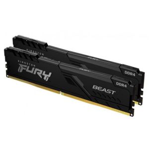 Kingston KF432C16BBK2/16 Fury 16GB (KIT 2x8GB) DDR4 Desktop Memory, New