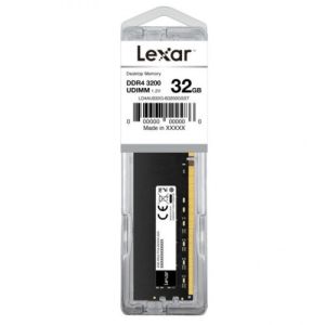 Lexar 32GB DRAM DDR4 3200MHz UDIMM Desktop Memory, New