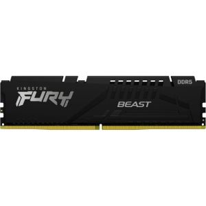 Kingston KF552C40BB-16 Fury 16GB DDR5-5200 CL40 Desktop Memory (Black)