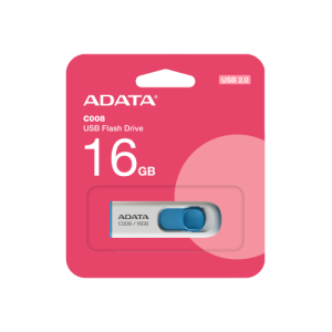 ADATA C008 USB 2.0 16GB Retractable Capless Flash Drive