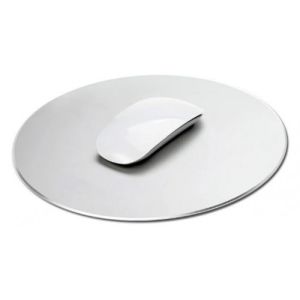 AP-5C Aluminum Alloy + Silicone Mouse Pad (Diameter 23CM)