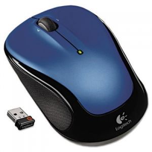 (Refurbished) Logitech M325 Wireless Optical Mouse - Blue, 30-Day Warranty