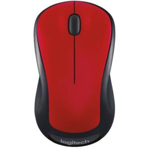 Logitech M310 Full Size Wireless Mouse - Red, New