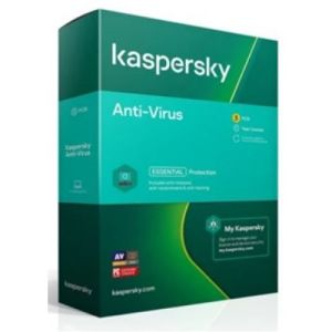 Kaspersky Anti-Virus 3-User - 1 Year retail box (PC only)