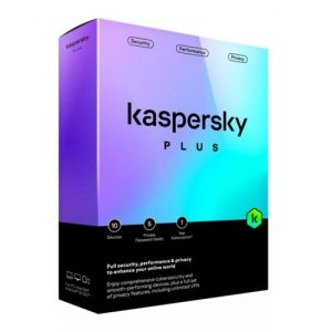 Kaspersky Plus 1-User 1-Year with Unlimited VPN BIL PC/Mac/Android, English/French (Bilingual)