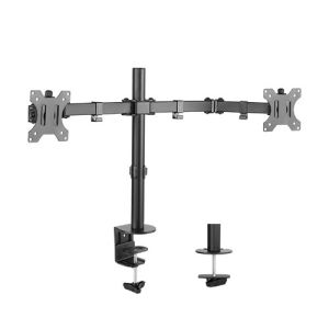 DM330/DM340 Dual Monitor /TV Desk Mount For Dual Monitors (13-32inch), New